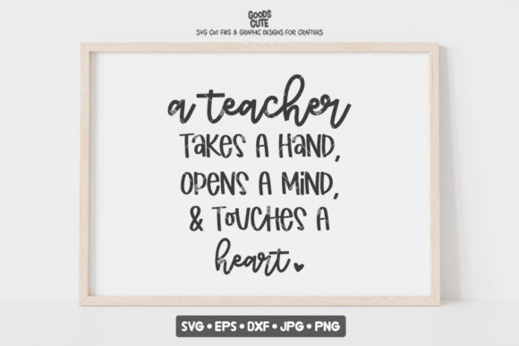A Teacher Takes a Hand: A Graphic Design Asset for Crafts and Creative Projects