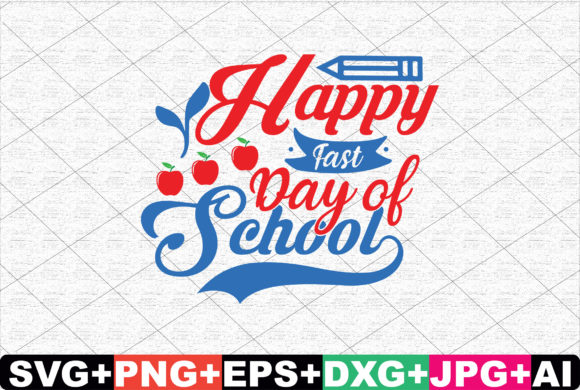 Happy Fast Day of School Graphics for Local Business Branding