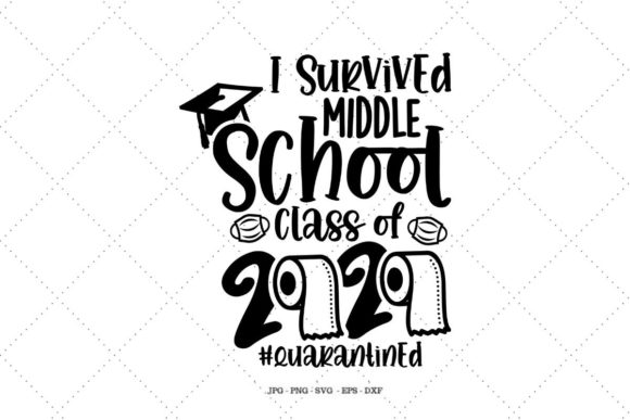 I Survived Middle School: A Versatile Graphic Design Asset for Crafts and Marketing