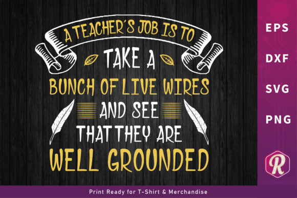 Teacher’s Day T-Shirt Design: A Versatile Graphic for Crafts and Printables
